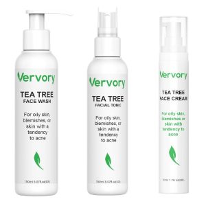 ПЪЛНА СИСТЕМА В 3 СТЪПКИ ЗА КОЖА С АКНЕ С МАСЛО ОТ ЧАЕНО ДЪРВО И САЛИЦИЛОВА КИСЕЛИНА kit 3- vervory acne600